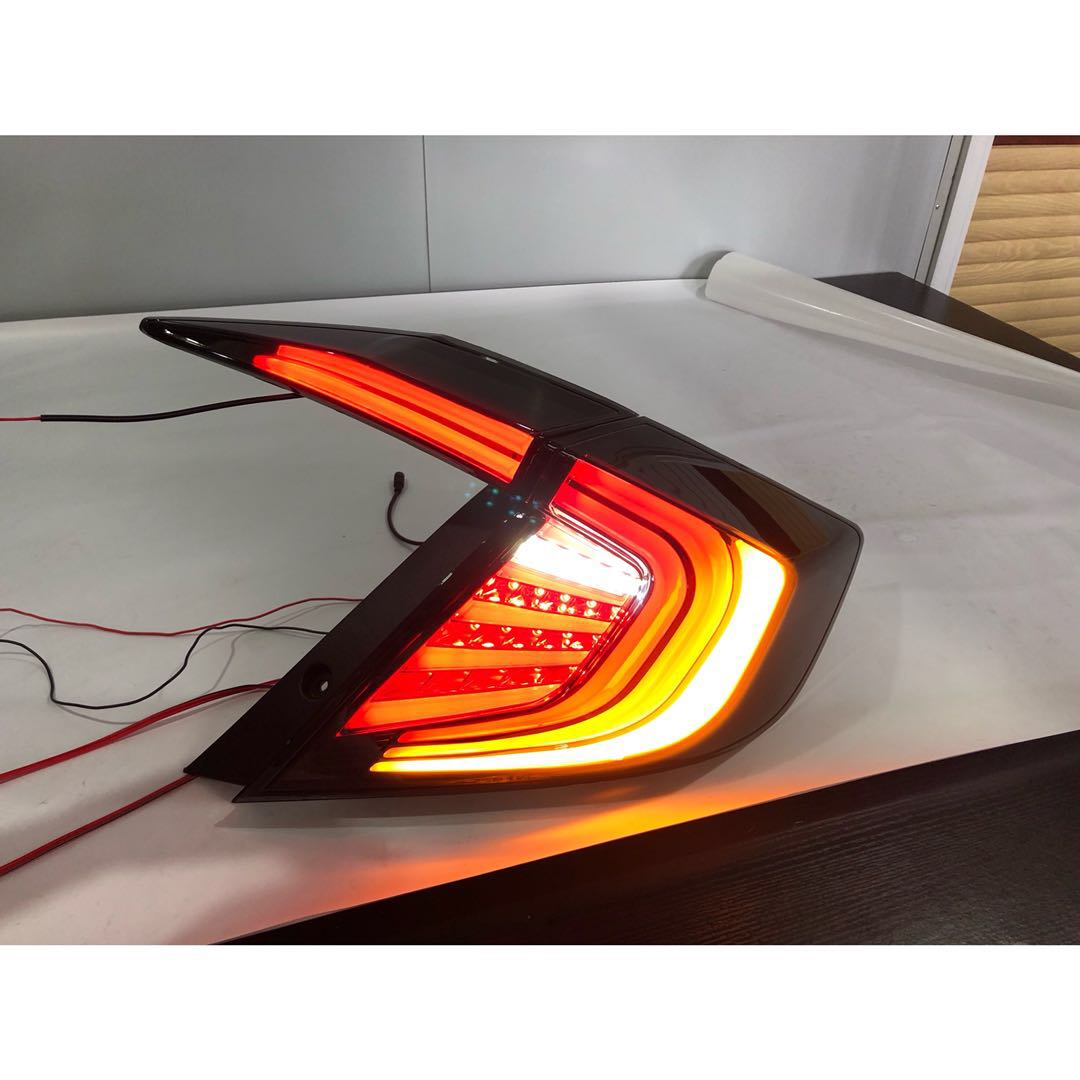 Hot selling led rear tail light for civic  with running turn signal function factory price